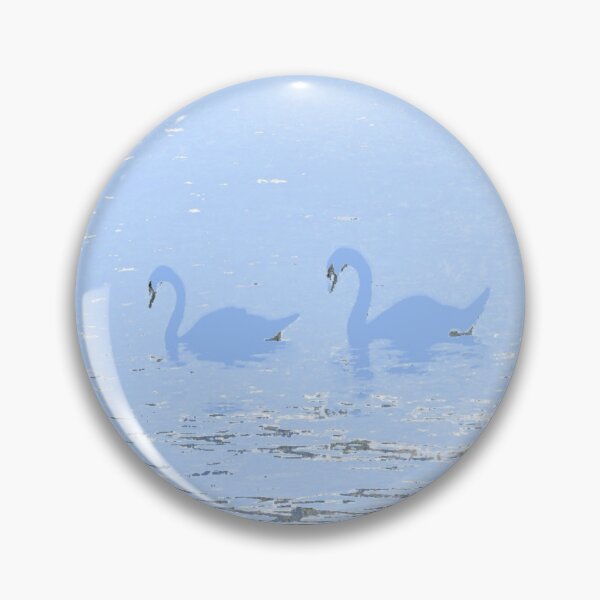 Item preview, Two Swans in Lake Como designed and sold by DuskyBlueDesign.
