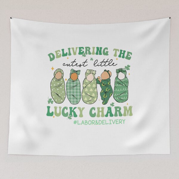 Item preview, Labor and Delivery St Patrick Day Sweat designed and sold by YoletteMelanson.