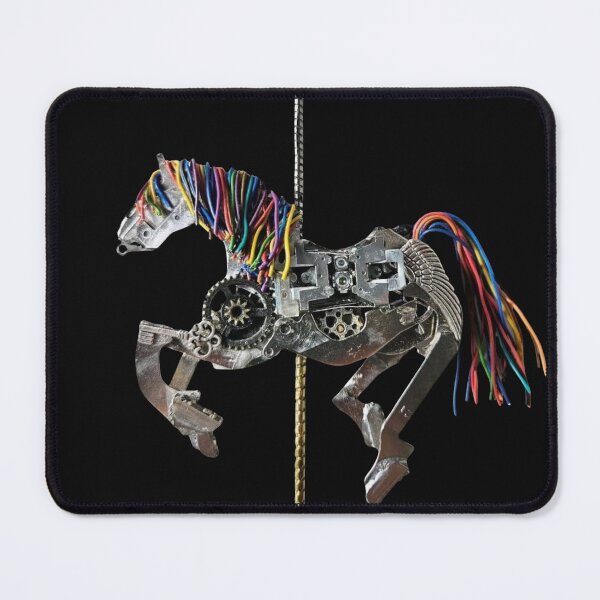 Item preview, Steampunk Horse - Mechanical Carousel Horse designed and sold by MechanicalGrace .