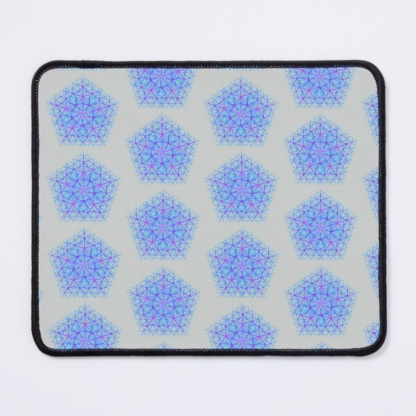 Item preview, Blue and Purple Fractal designed and sold by Mimi's Crafts.