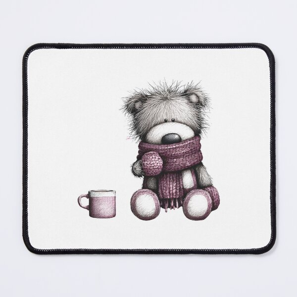 Item preview, Cozy Bear With Scarf designed and sold by YoletteMelanson.