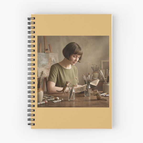 Item preview, Woman Reads While Chipmunks Play Badminton designed and sold by Tridentulus.