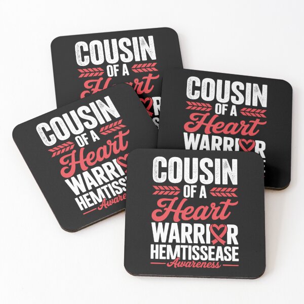 Item preview, Cousin Of A Heart Warrior Heart Disease Red Ribbon designed and sold by IdunayaStore.