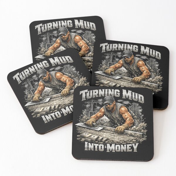 Item preview, Turning Mud Into Money Concrete Finisher designed and sold by PwrCraftDesigns.