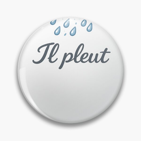 Item preview, Il pleut It’s raining. French designed and sold by Voici.