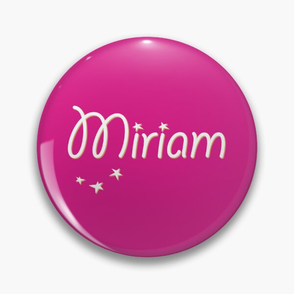 Item preview, My Name is Miriam designed and sold by CharlottePlaceArt.