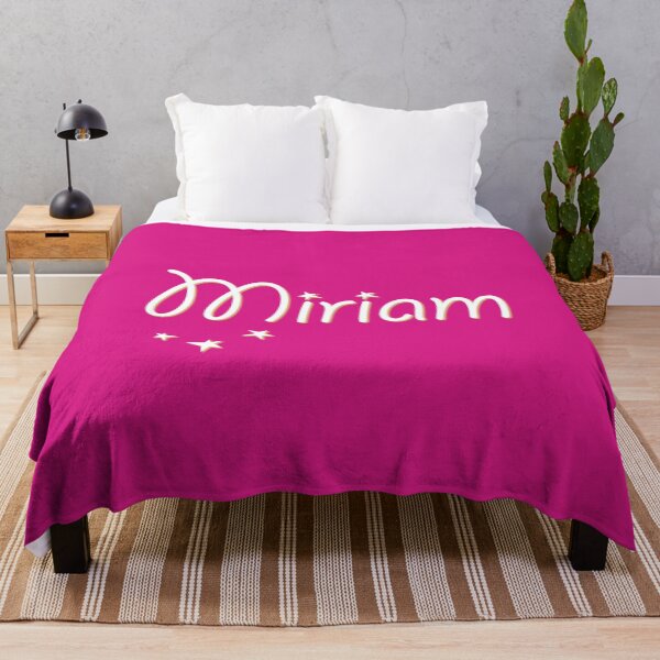 Item preview, My Name is Miriam designed and sold by CharlottePlaceArt.