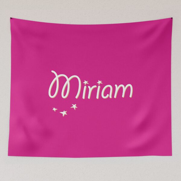 Item preview, My Name is Miriam designed and sold by CharlottePlaceArt.