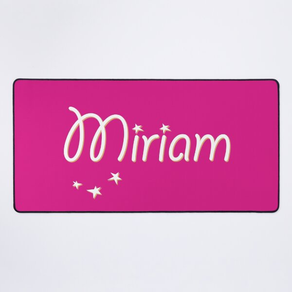 Item preview, My Name is Miriam designed and sold by CharlottePlaceArt.