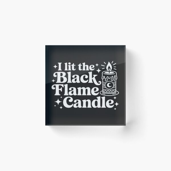 Item preview, I Lit the Black Flame Candle Halloween Spooky Witch Fall  3 designed and sold by lamsaoniutoi.
