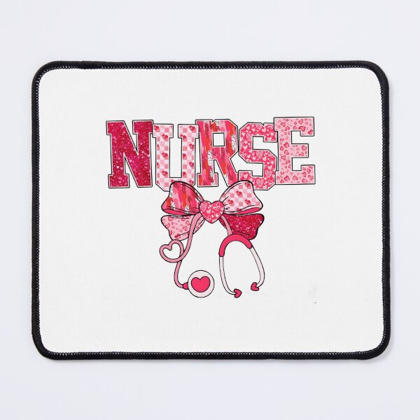Item preview, Coquette Nurse Valentine Stethoscope Bow designed and sold by YoletteMelanson.