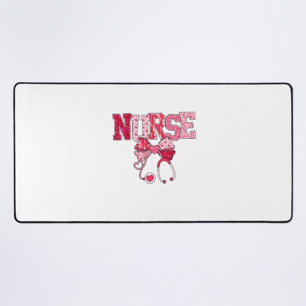 Item preview, Coquette Nurse Valentine Stethoscope Bow designed and sold by YoletteMelanson.