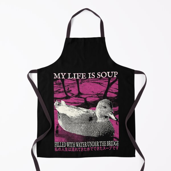 Item preview, My Life is Soup Duck designed and sold by VintageMedatsu.