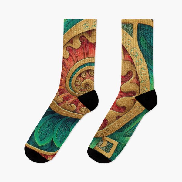 Item preview, New Zealand Māori Paua Pattern Koru Design 762 designed and sold by GrinGalore.