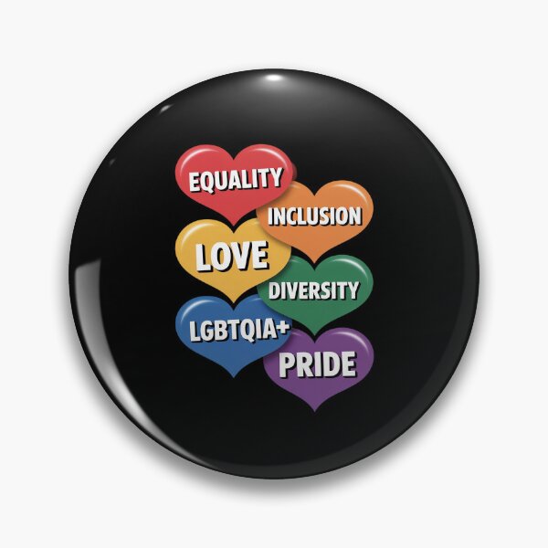 Item preview, EQUALITY- INCLUSION- DIVERSITY- LOVE- PRIDE- LGBTQIA+ designed and sold by countntenov.