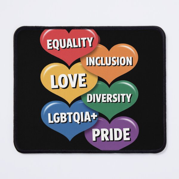 Item preview, EQUALITY- INCLUSION- DIVERSITY- LOVE- PRIDE- LGBTQIA+ designed and sold by countntenov.
