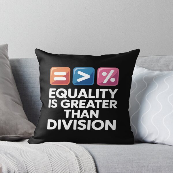 Item preview, Equality is Greater than Division designed and sold by countntenov.