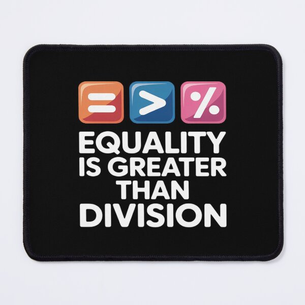 Item preview, Equality is Greater than Division designed and sold by countntenov.