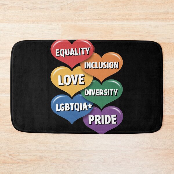 Item preview, EQUALITY- INCLUSION- DIVERSITY- LOVE- PRIDE- LGBTQIA+ designed and sold by countntenov.