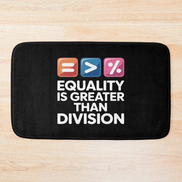 Item preview, Equality is Greater than Division designed and sold by countntenov.
