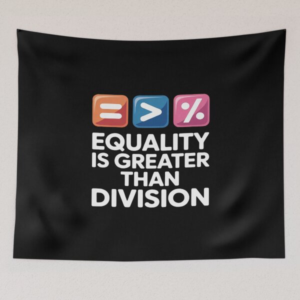 Item preview, Equality is Greater than Division designed and sold by countntenov.