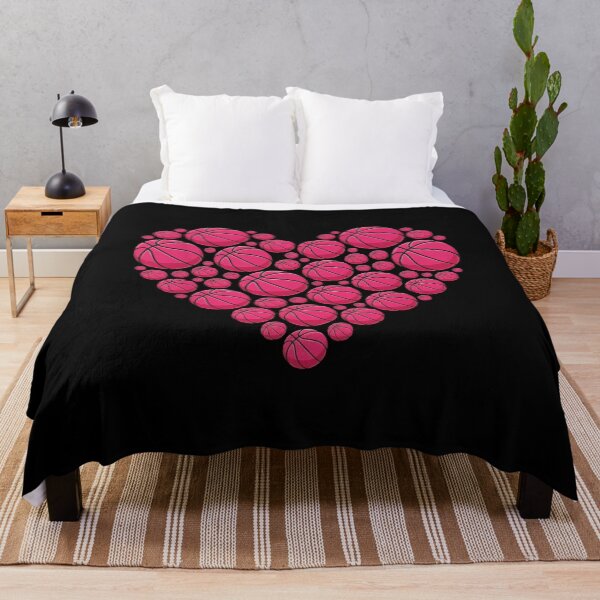 Item preview, Pink Basketball Heart Pattern Design designed and sold by LashondaGreen89.