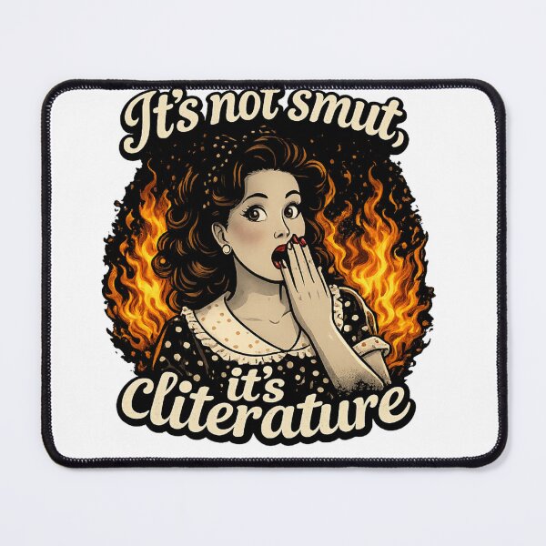 Item preview, Spicy Bookish Humor Shirt for Women – Clitorature Quote Tee designed and sold by PwrCraftDesigns.