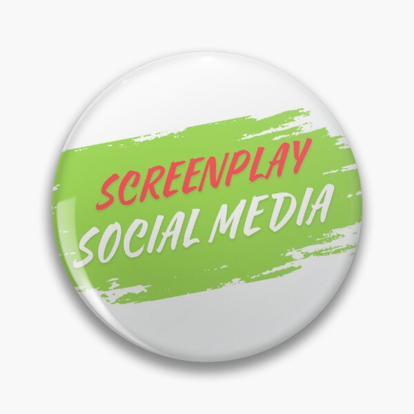 Item preview, Social Media Is a Screenplay – Funny Creator Quote designed and sold by NilofaDesigns.