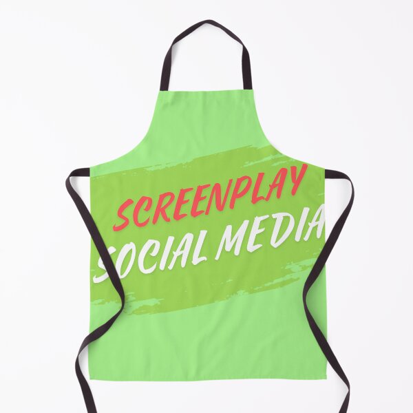 Item preview, Social Media Is a Screenplay – Funny Creator Quote designed and sold by NilofaDesigns.