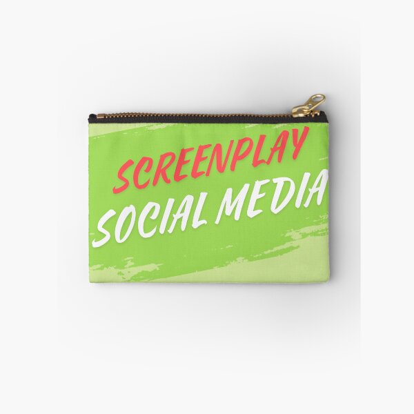 Item preview, Social Media Is a Screenplay – Funny Creator Quote designed and sold by NilofaDesigns.