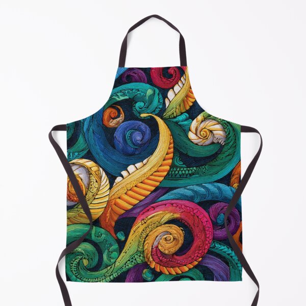 Item preview, New Zealand Māori Paua Pattern Koru Design 763 designed and sold by GrinGalore.