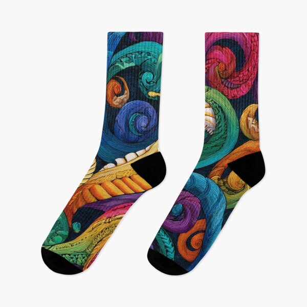 Item preview, New Zealand Māori Paua Pattern Koru Design 763 designed and sold by GrinGalore.