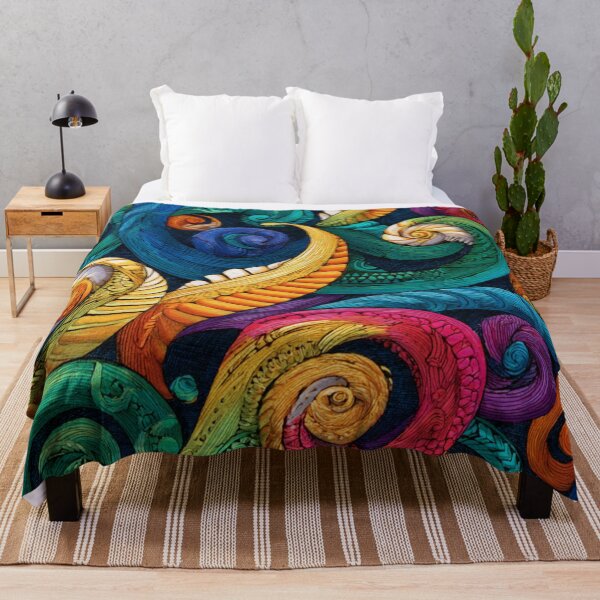 Item preview, New Zealand Māori Paua Pattern Koru Design 763 designed and sold by GrinGalore.