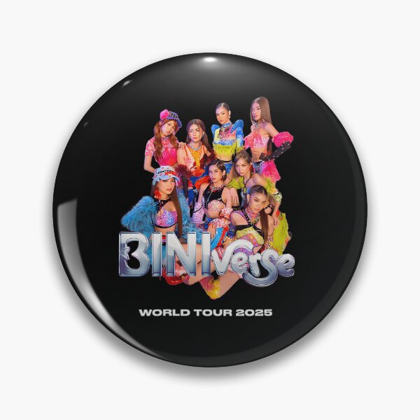 Item preview, Bini Biniverse World Tour 2026 Dates On Back For P-Pop Fans Concert Goers  Girl Group Lovers designed and sold by joebarravec.