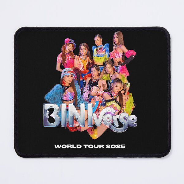 Item preview, Bini Biniverse World Tour 2026 Dates On Back For P-Pop Fans Concert Goers  Girl Group Lovers designed and sold by joebarravec.