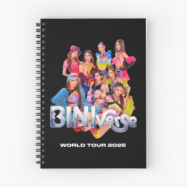 Item preview, Bini Biniverse World Tour 2026 Dates On Back For P-Pop Fans Concert Goers  Girl Group Lovers designed and sold by joebarravec.