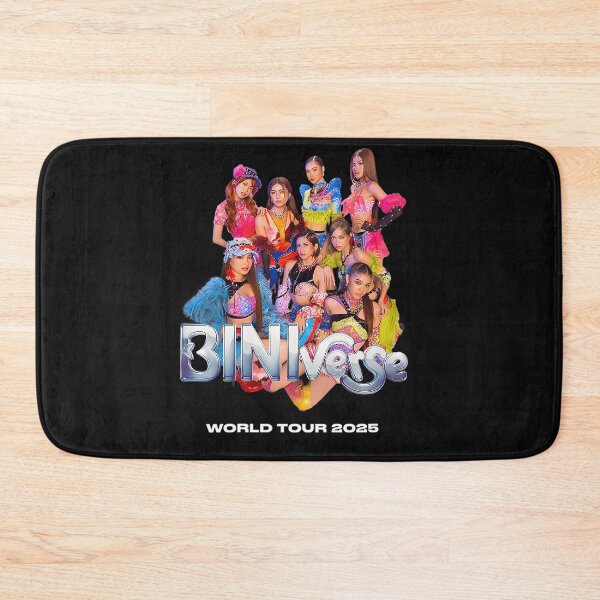 Item preview, Bini Biniverse World Tour 2026 Dates On Back For P-Pop Fans Concert Goers  Girl Group Lovers designed and sold by joebarravec.