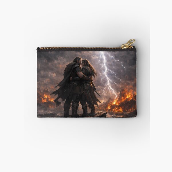 Item preview, Love Until Ragnarok – Viking Dark Romance Art designed and sold by NorseDrip.