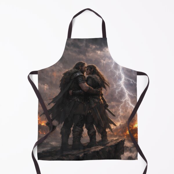 Item preview, Love Until Ragnarok – Viking Dark Romance Art designed and sold by NorseDrip.