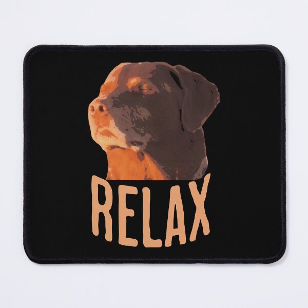 Item preview, Relax dog meme designed and sold by LayersDesign.