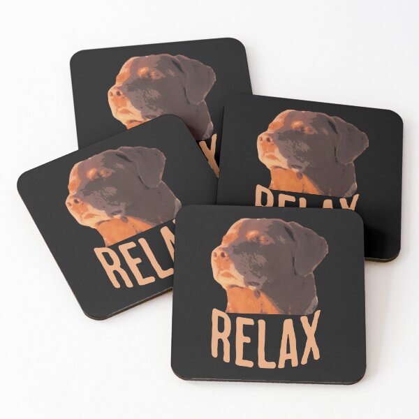 Item preview, Relax dog meme designed and sold by LayersDesign.