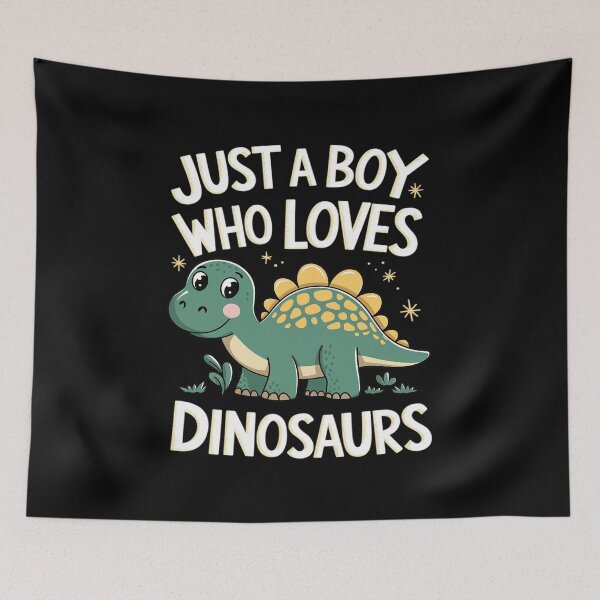 Item preview, Kids Just A Boy Who Loves Dinosaurs  designed and sold by joyouartArt.