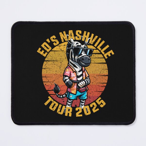 Item preview, Zebra Ed Nashville Tour 2026 Funny Concert designed and sold by JohnRossha.