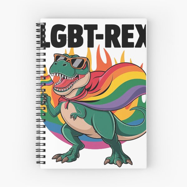 Item preview, Gay Dinosaur LGBT-Rex Rainbow Pride Flag Parade  designed and sold by angolinnArt.