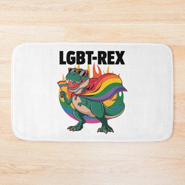 Item preview, Gay Dinosaur LGBT-Rex Rainbow Pride Flag Parade  designed and sold by angolinnArt.