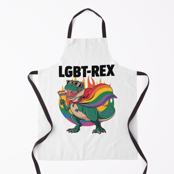 Item preview, Gay Dinosaur LGBT-Rex Rainbow Pride Flag Parade  designed and sold by angolinnArt.