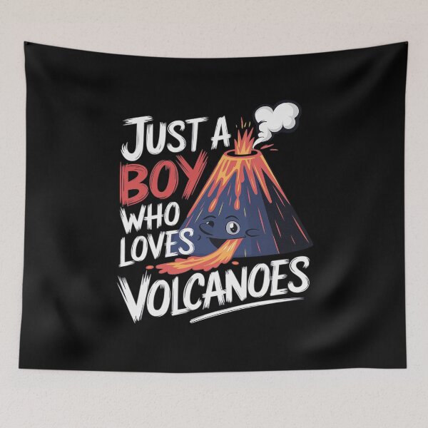 Item preview, Kids Just A Boy Who Loves Volanoes Volcano Eruption  designed and sold by joyouartArt.