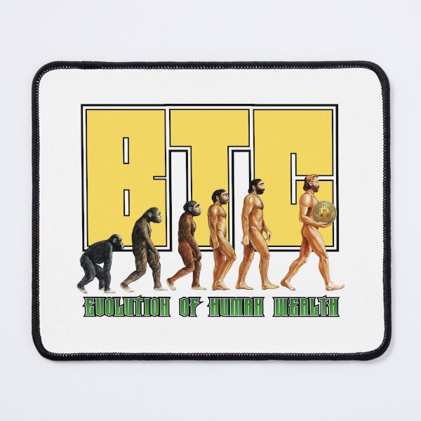 Item preview, BTC Evolution - Human Wealth Graphic designed and sold by 1SINGHA.