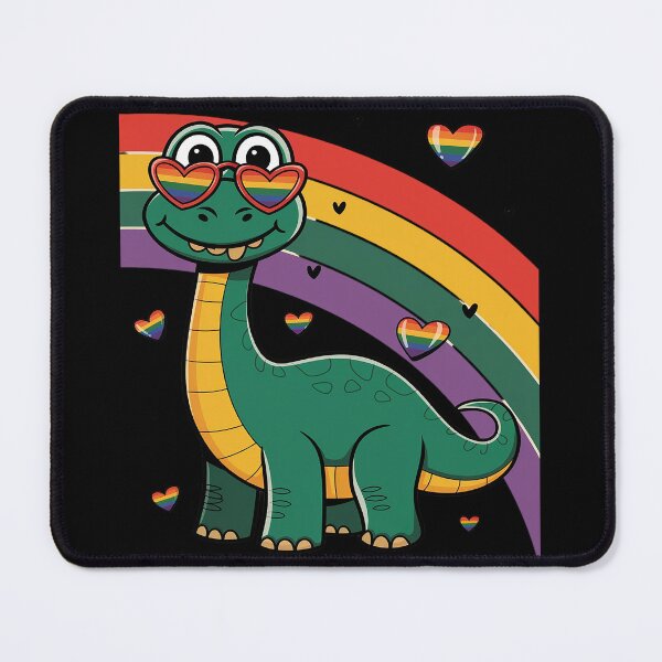 Item preview, LGBT Dinosaur Gay Pride Rainbow Brachiosaurus LGBTQ Cute  designed and sold by joyouartArt.