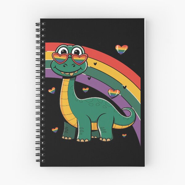 Item preview, LGBT Dinosaur Gay Pride Rainbow Brachiosaurus LGBTQ Cute  designed and sold by joyouartArt.